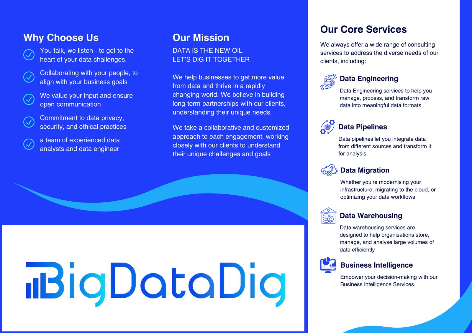 BigDataDig - Services